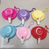 Plush coin purse accessories wallet, plush wallet 8cm bag wallet, lollipop coin purse Application Scenario